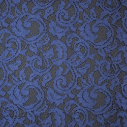 RE-1059 (90 εκ.) Δαντέλα Chantilly Μπλέ 