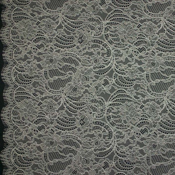 RE-1062 (70 εκ.) Δαντέλα Chantilly Γκρι 