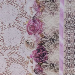 SF-1067 - Μουσελίνα Μεταξωτή Εμπριμέ