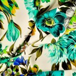 SF-1081 - Μεταξωτό Εμπριμέ Ελαστικό 