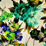 SF-1081 - Μεταξωτό Εμπριμέ Ελαστικό 