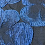 BR-1078A - Μπροκάρ Φλοράλ Μπλέ