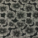 BR-1078B - Μπροκάρ Φλοράλ Ασημί