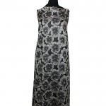 BR-1078B - Μπροκάρ Φλοράλ Ασημί