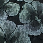 BR-1078C - Μπροκάρ Φλοράλ Γαλάζιο