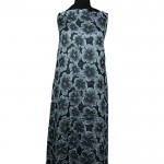 BR-1078C - Μπροκάρ Φλοράλ Γαλάζιο