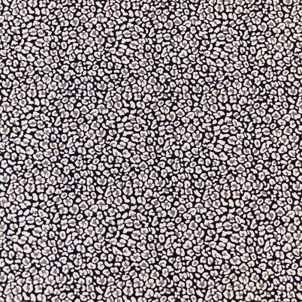 BR-1079 - Μπροκάρ Ασπρόμαυρο με χρυσό Ανιμαλ 