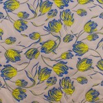 BR-1505A - Μπροκάρ Φλοράλ Ροζ