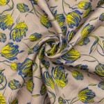 BR-1505A - Μπροκάρ Φλοράλ Ροζ