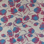 BR-1505B - Μπροκάρ Φλοράλ Γκρι