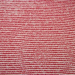 CH-1508B - Ριγέ Σανέλ Ελαστικό Άσπρο-Κόκκινο