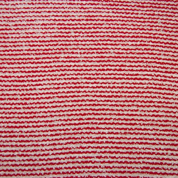 CH-1508B - Ριγέ Σανέλ Ελαστικό Άσπρο-Κόκκινο
