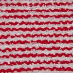 CH-1508B - Ριγέ Σανέλ Ελαστικό Άσπρο-Κόκκινο